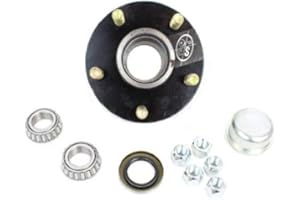 SOUTHWEST WHEEL 5-Hole, 4.5" Bolt Circle Idler Hub for 2,000 lb. Axles (BT8 Spindle) 1" Spindle That uses L44643 Trailer Bearings