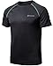 Tesla Men's Lightweight HyperDri Cool T Shirt Running Short Sleeve Top MTS03