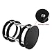 OKPOW Quick-Fill Electric Air Pump for Inflatables Air Mattress Bed AC 100-120V Black