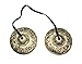 BEAUTIFUL TIBETAN BUDDHIST HEART CHAKRA TINGSHA CYMBALS REIK, I SPACE CLEARING
