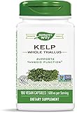 Nature's Way Kelp Capsules, 180-Count, 600mg