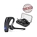 Bluetooth Headset, Wireless Bluetooth Earpiece Headphones Earbuds Ear Hooks Earphones with Mic and Carrying Case for Business/Office/Driving/Truck Support iPhone/Android Cellphones