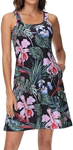 simply southern dress with shorts A Dress with built in Shorts?! Available in store and online at  https://minimee.com/collections/womens-dresses/products/patterned-active-wear-simply-southern-dress  | Mini Mee Boutique - Corbin, KY