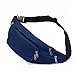 SAVFY Fanny Pack with 4-Zipper Pockets, Waist Bag Travel Pocket with Adjustable Belt for Workout Biking Hiking, Casual Hands-Free Waist Pack Crossbody Phone Bag Carrying All Phones