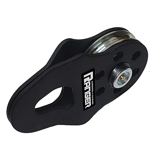 Ranger (10 Tons 22,000 LBs) Commercial Reliability Snatch Block with Grease Fitting by Ultranger