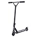 Sanview Freestyle Pro Stunt Scooter Durable Frame 100mm Wheels (Black A)