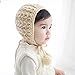 Verala Baby Toddler Knitted Crochet Pilot Cap Bonnet Winter Hat for Girls Boys (Beige)