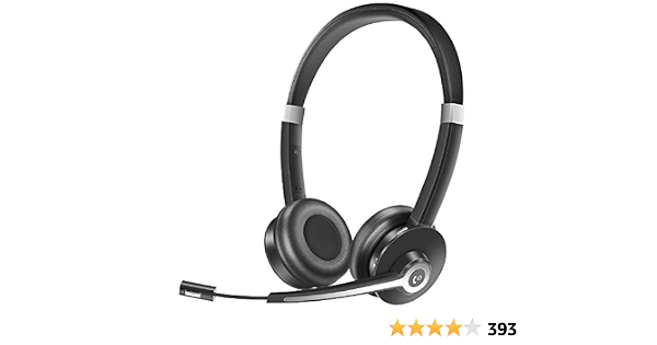 Mic Mute, Wireless Handsfree Headphone 