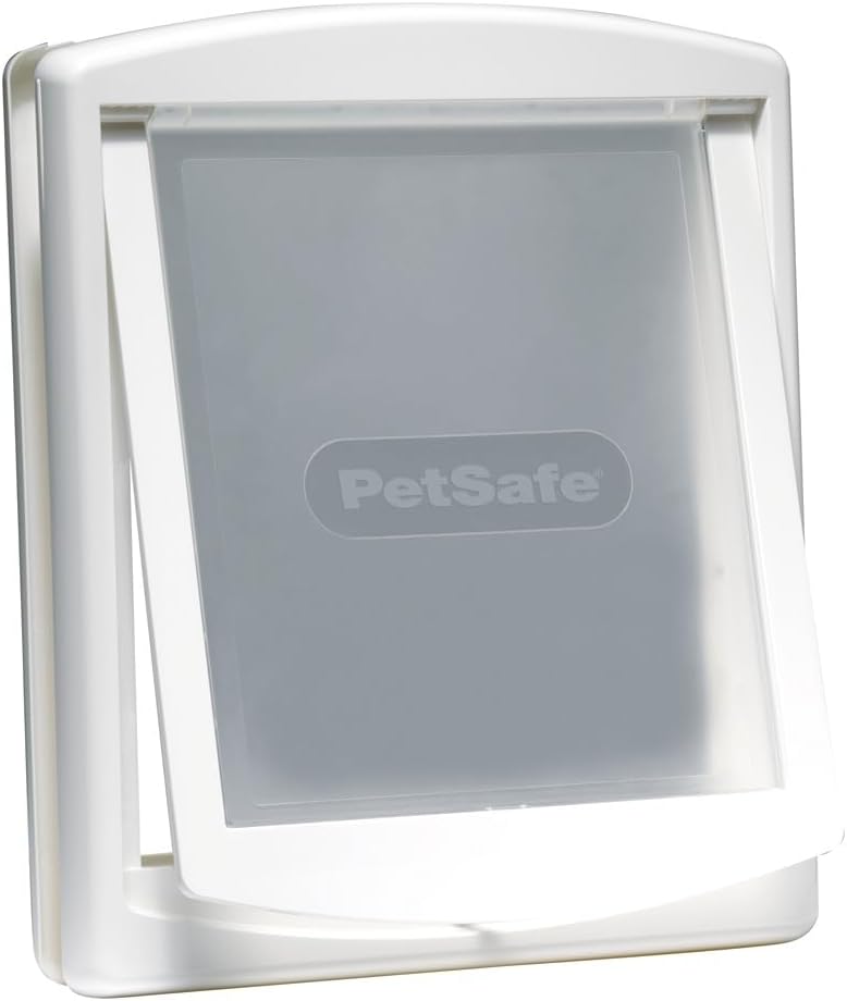 PetSafe Original 2 Way Pet Door Manual Lock White Small