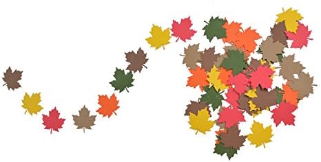 Fall Leaf Autumn Paper Garland