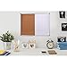XBoard 48 x 36 Inch Magnetic Dry Erase & Cork Board Combination, Home Office Decor Combination Board with Aluminum Frame