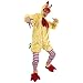 Funky Chicken Halloween Costume | Wacky Full Suit, Adult One-Size Unisex