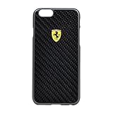 FERRARI Cell Case for iPhone 6+/6S+ - Retail Packaging - Black