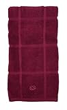 Calphalon Textiles Terry Kitchen Towel, Currant