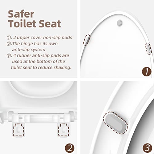 Toilet seat with toddler seat built in, Potty training toilet seat
