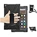 TSQ Fire HD 10 Tablet Case Kids 2019/2018/2017 (NOT fit 11th 2021) |Amazon Fire Tablet 10 Case 9th 8th 7th Generation Heavy Duty |Protective Case w/Stand Hand Shoulder Strap for Kindle Fire 10, Black