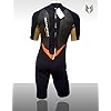SKINFOX Leader II Neoprenanzug Shorty Herren Olive-orange Gr.S(46)-4XL(58) Surfanzug