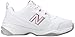 New Balance Women's WX608v4 Training Shoe, White/Pink, 8 B US
