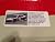 Dale Earnhardt Jr NATIONAL GUARD Signed 6X9 Size Race Used Sheetmetal Piece (C) - NASCAR Autographed Race Used Items
