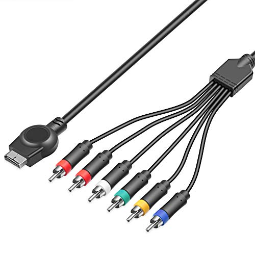 URWOOW PS3 Component AV Cable 6 Feet 6 Wire Premium High Resolution