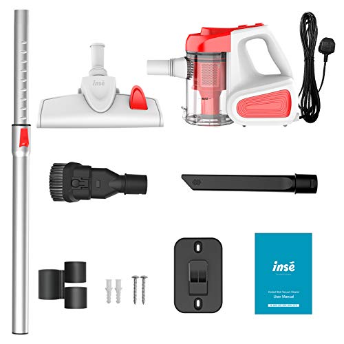 INSE Vacuum Cleaner, Corded Stick Vacuum, Handheld Vacuum, Powerful
