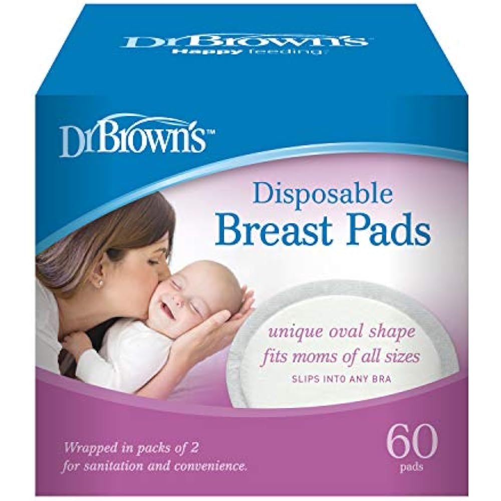 Dr. Brown's Nursing Pads Disposable Breast Pads, 60 Count Baby eBay