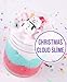 Dorothyworld 2018 Newest Fairy Putty Cloud Slime,Super Soft and Non-Sticky(150ML 5OZ) with Snowman and Chocolate Charm