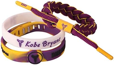 Onebycitess Basketball Bracelet Wristband Hand Knitted Adjustable Luminous Bracelet 3Packs for Sports Fans Men Women