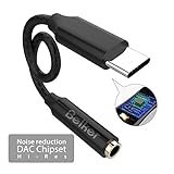 Google Pixel 2 USB C to 3.5mm Headphone Jack Adapter,Belkertech Type C to 3.5mm Audio Adapter for Pixel 2/XL, HTC U11, Essential ph-1 and Any USB C Device