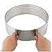 Layer Cake Slicing. Adjustable Cake Ring. Small Cake Ring Mold, Cake Layer Pans Cake, Cake Ring Cutter, Mousse Cake Ring, Layer Cake Slicer, 5.9-7.87 inch.