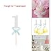 WILD ONE BIRTHDAY DECORATION KIT, Blue and White Balloons Set Perfect for 1st Bday Party Supplies Girl or Boy with One FREE Number 1 Cake Topper