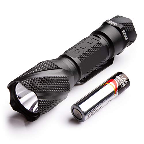 SOG Flashlights LED Tactical Flashlight Dark Energy 120A Compact
