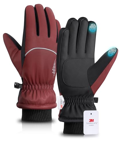 Rivmount Winter Gloves Waterproof Touchscreen Warm