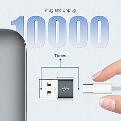 USB C Female to USB Male Adapter 5 Pack,Type C to A