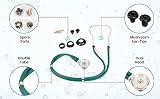 Primacare Sprague Rappaport Stethoscope 30" Hunter Green 450g view 6