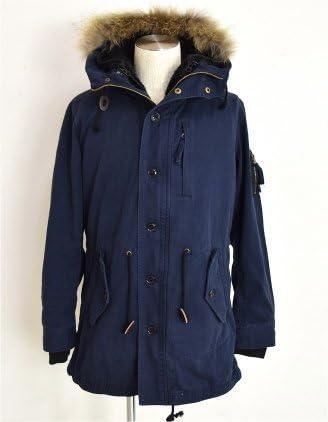 Amazon Co Jp Mc 141 Rose Bud Couples ローズバッドカップルズ 3wayモッズコート M 51 Size L Color Navy 服 ファッション小物