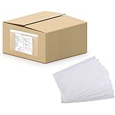 OausTect 6" x 9" Packing Slip Envelope Pouches,Clear Adhesive Top Loading Packing List - 200 Packs, Shipping Label Sleeves