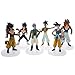 Triline Set of 6 pcs Dragonball Z Dragonball AF Saiyan 5 GOKU Action Figure 5
