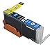 Sherman Ink Cartridges Compatible Canon CLI-271 XL PGI-270 XL 5 Pack Ink Cartridge for Printers: MG6820, MG6821,MG6822, MG5720, MG5722, MG5721 CLI-271XL PGI-270XL Printer