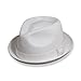 Bailey 81670 Mens Billy Hat, White-XXL