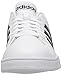 adidas Men's Baseline Fashion Sneakers, White/Black, (9 M US)