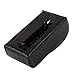 Faux Leather Press Buckle Folding Eyeglasses Case Glasses Box Black