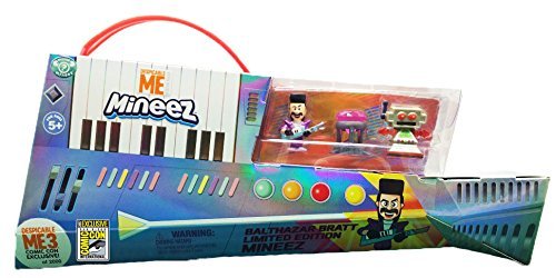 U.C.C. Distributing Sdcc 2017 Despicable Me 3 Balthazar Bratt Exclusive Figure Set With Sticker