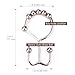 Wimaha Rustproof Shower Curtain Ring Hooks, Stainless Steel Heavy Duty Roller Double Glide Decorative Shower Hooks for Bathroom Rods Curtains Liners, Brushed Nickel, Set of 12