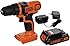 BLACK+DECKER LDX120C 20-Volt MAX Lithium-Ion Cordless Drill/Driver