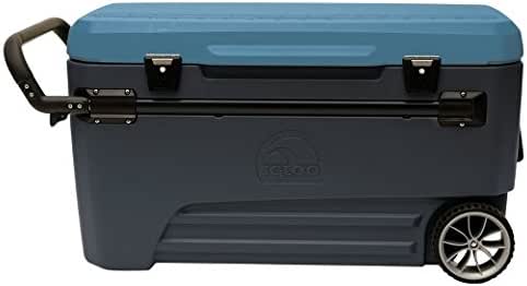 igloo glide roller cooler 110 qt