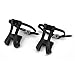 Esnow 1 Pair Toe Clips with Strap Belts Cycling MTB Road Mountain for Bicycle Pedal