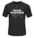 NHL Chicago Blackhawks Home Ice Short Sleeve Synthetic Tee, Large, Black