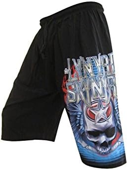 Lynyrd Skynyrd Concert Tour Mens Board Shorts Rock Music Free Size Black