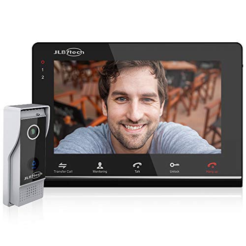 JLB7Tech Video Doorbell System,4Wire 7" Monitor Door Phone